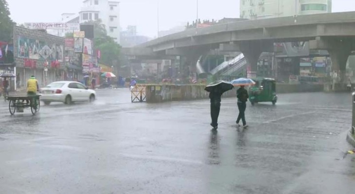 ঢাকায় ২৪ ঘণ্টায় ৬৫ মিলিমিটার বৃষ্টিপাত